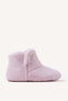 CANDON FURRY BOOT-STYLE SLIPPERS
