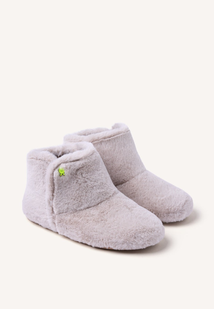 ZAPATILLAS DE CASA TIPO BOTÍN DE PELO CANDON