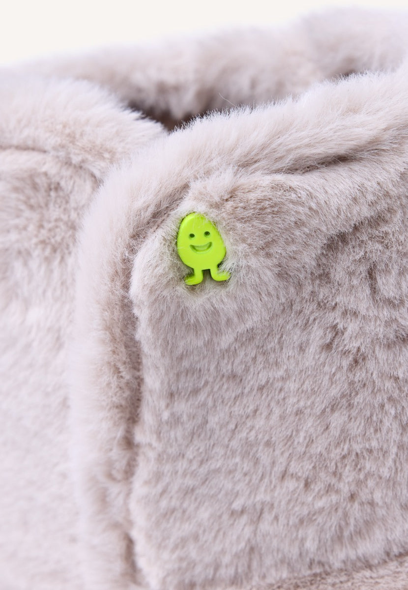 ZAPATILLAS DE CASA TIPO BOTÍN DE PELO CANDON