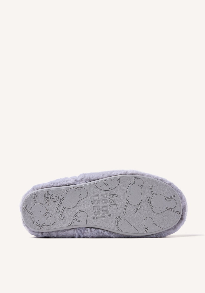 ZAPATILLAS DE CASA TIPO BOTÍN DE PELO CANDON