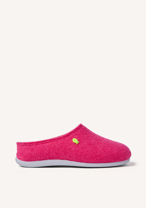 FUCHSIA HOUSE SLIPPERS