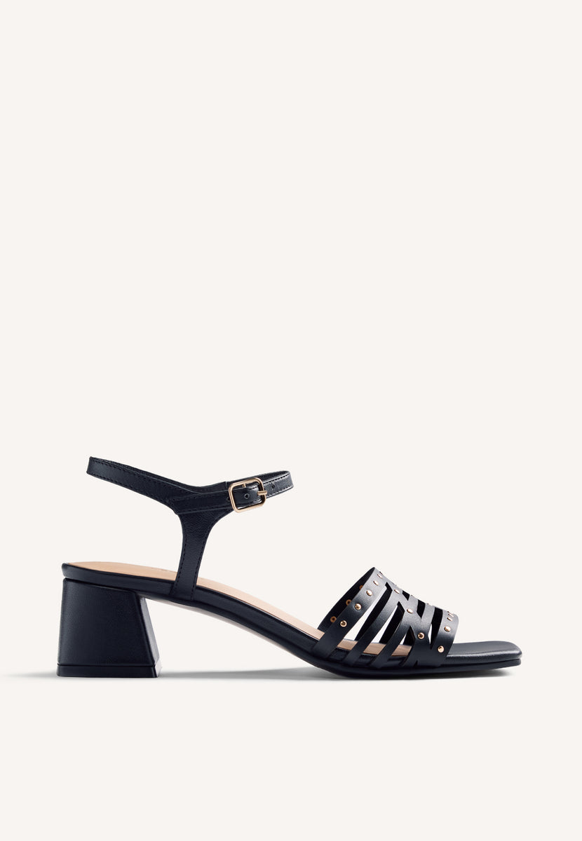 SANDALI PELLE BORCHIE BAIS