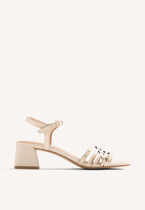 SANDALI PELLE BORCHIE BAIS