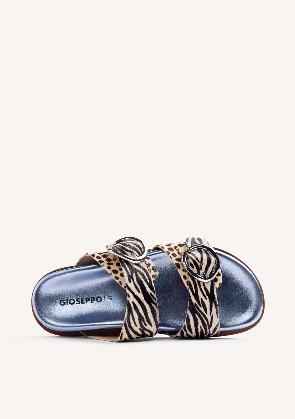 SANDALIAS BIO PIEL ESTAMPADO ANIMAL CARNEY