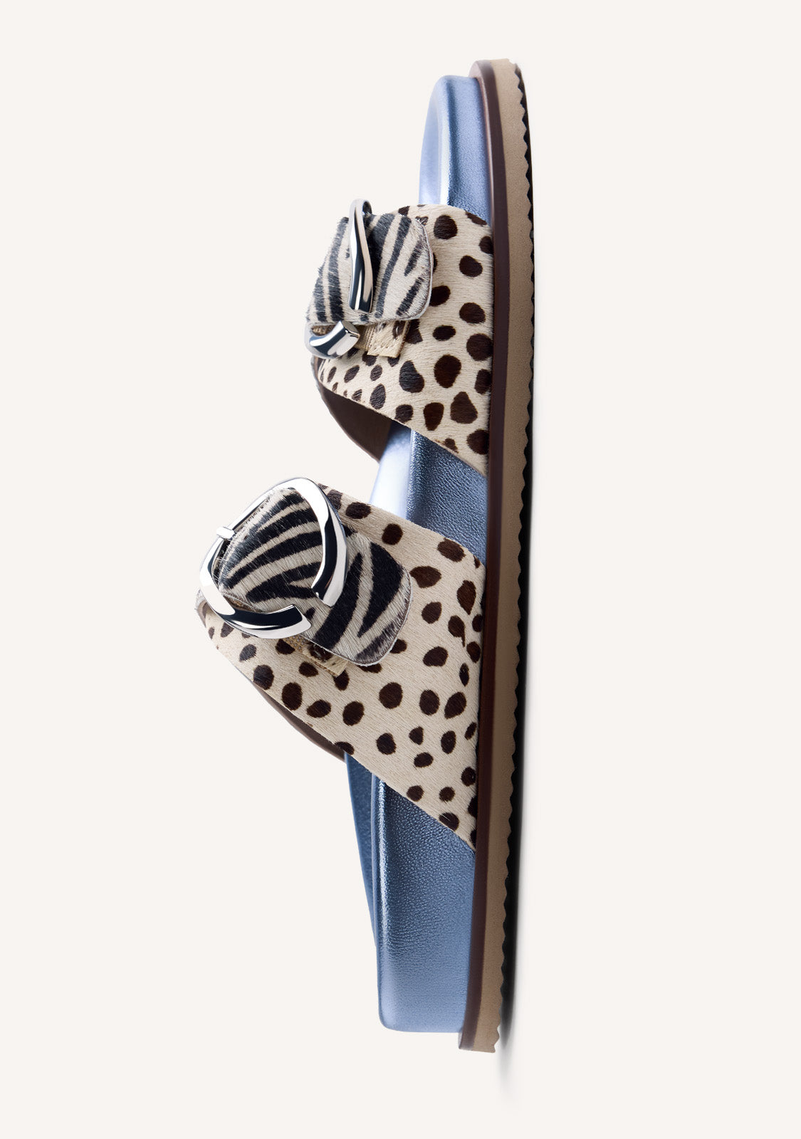 SANDALIAS BIO PIEL ESTAMPADO ANIMAL CARNEY