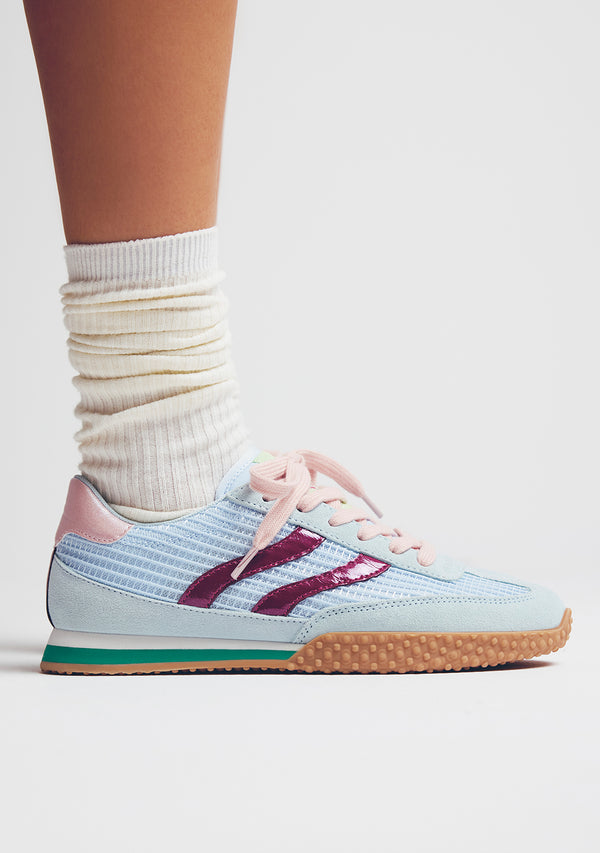 ZAPATILLAS PIEL Y REJILLA CHAKE