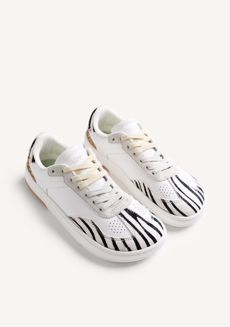 GIOSEPPO BAREFOOT - ZAPATILLAS PIEL ESTAMPADO ANIMAL ENKARE