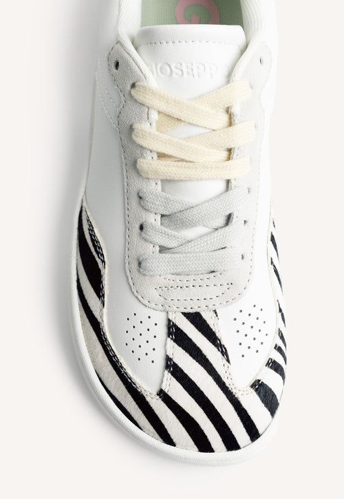 GIOSEPPO BAREFOOT - ANIMAL PRINT LEATHER SNEAKERS ENKARE
