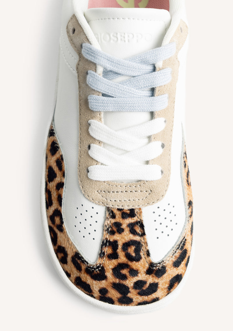 GIOSEPPO BAREFOOT - ZAPATILLAS PIEL ESTAMPADO ANIMAL ENKARE