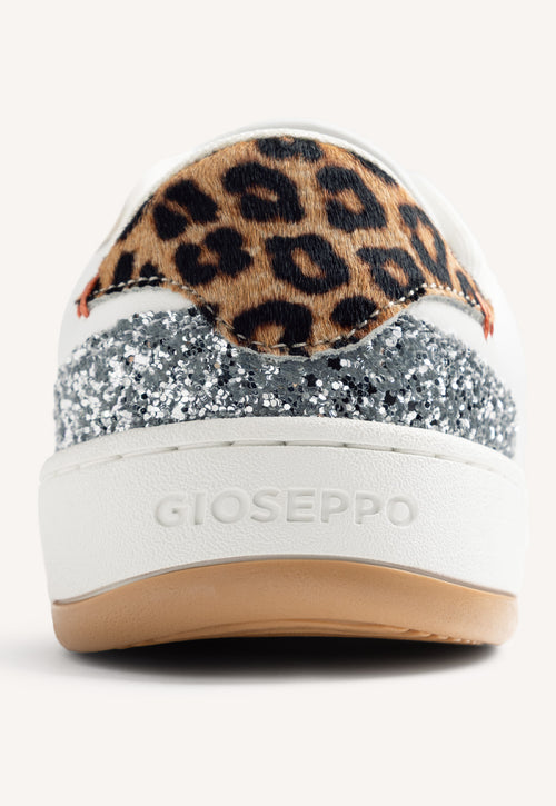 GIOSEPPO BAREFOOT - ANIMAL PRINT LEATHER SNEAKERS ENKARE