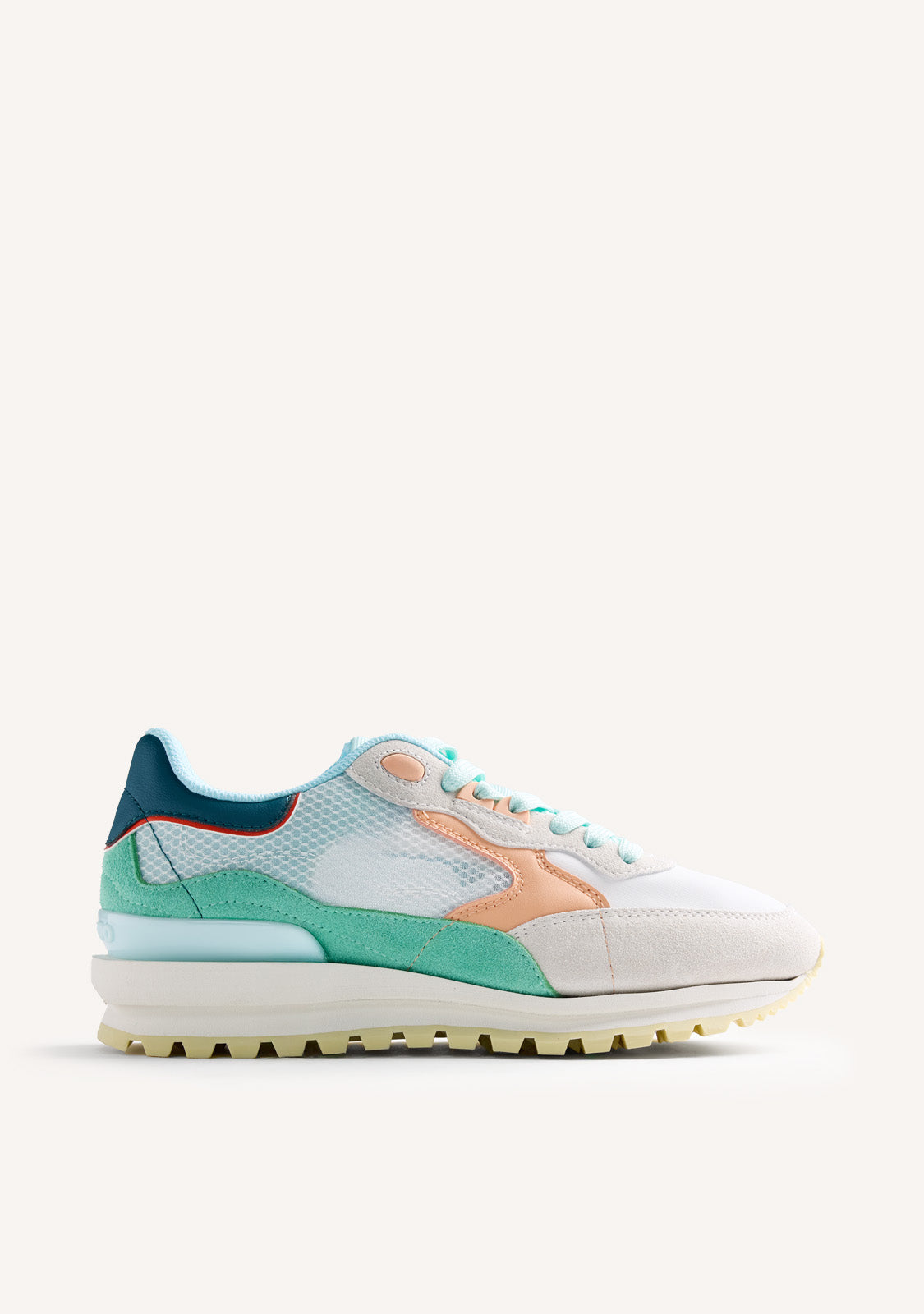 LEATHER AND MESH SNEAKERS KILIFI