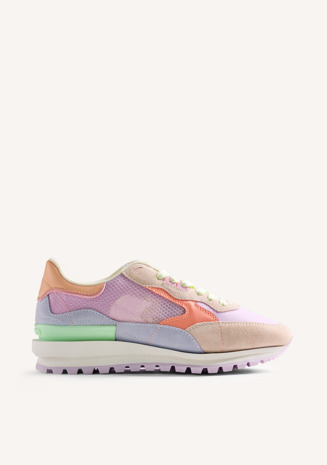 LEATHER AND MESH SNEAKERS KILIFI