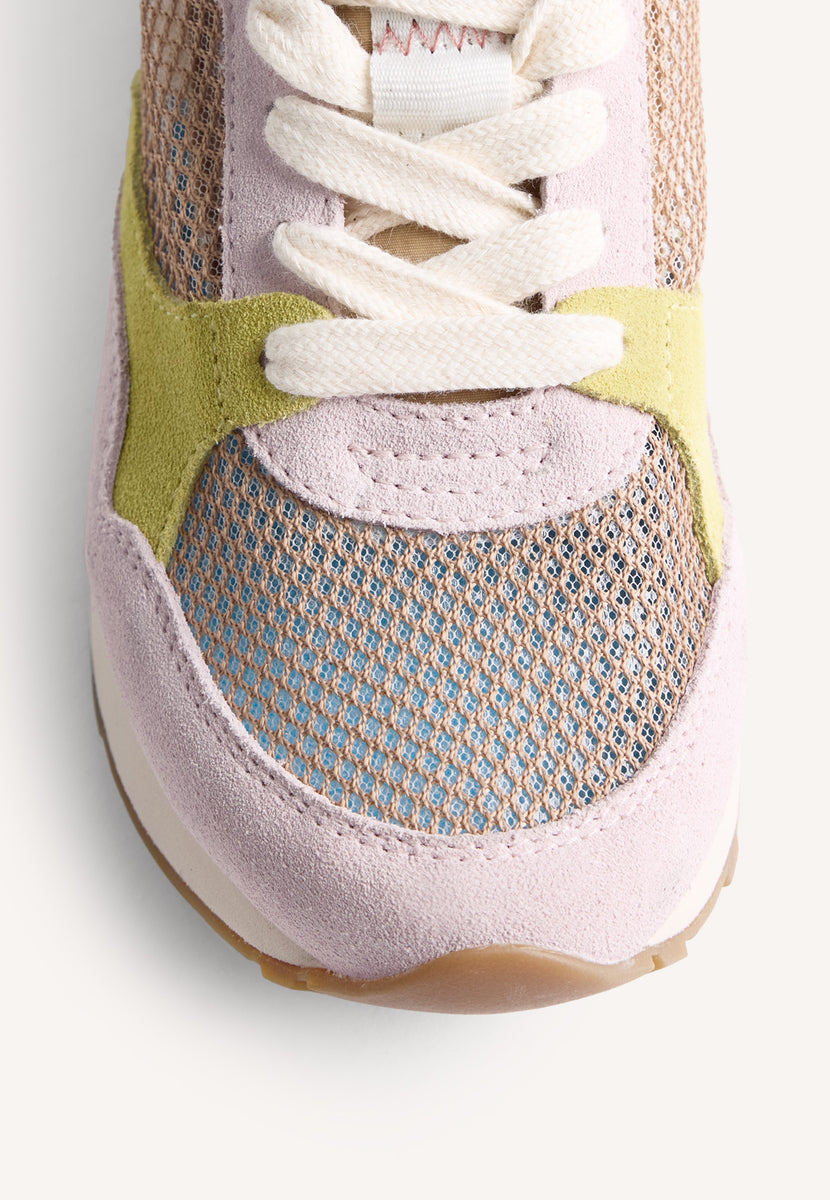 SNEAKERS ZEPPA PELLE E RETE SATER