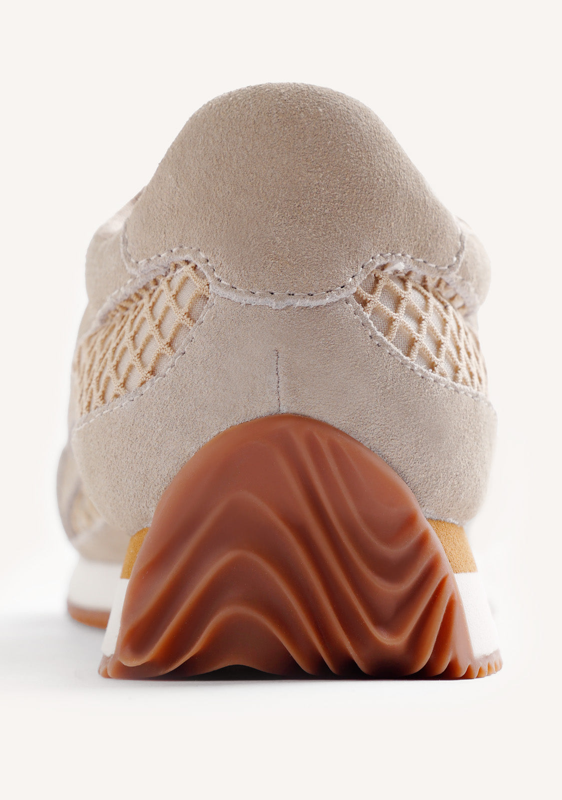 LEATHER AND MESH SNEAKERS ROXAS