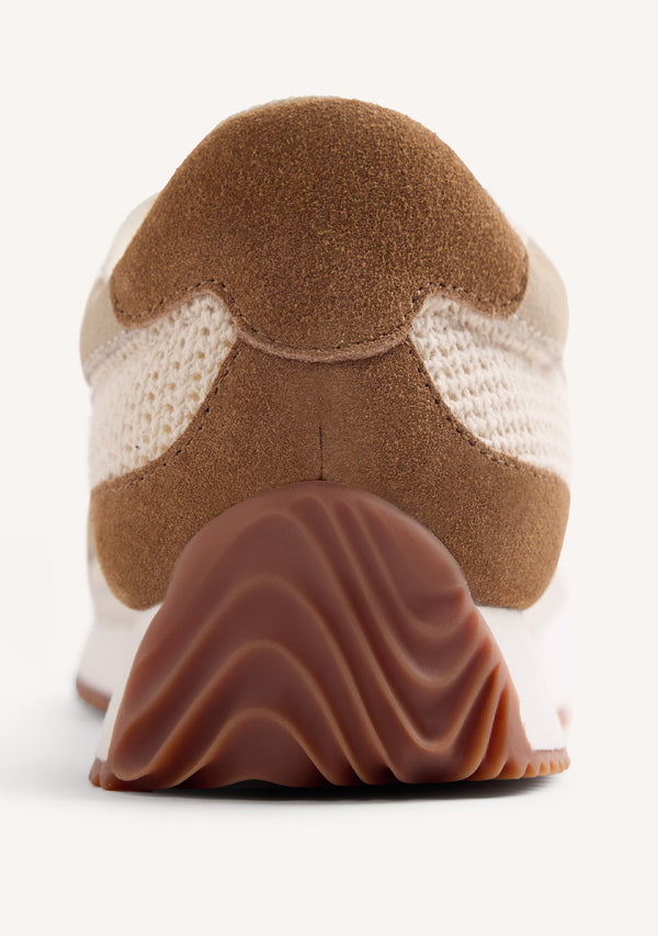 ZAPATILLAS PIEL Y REJILLA BUSIA