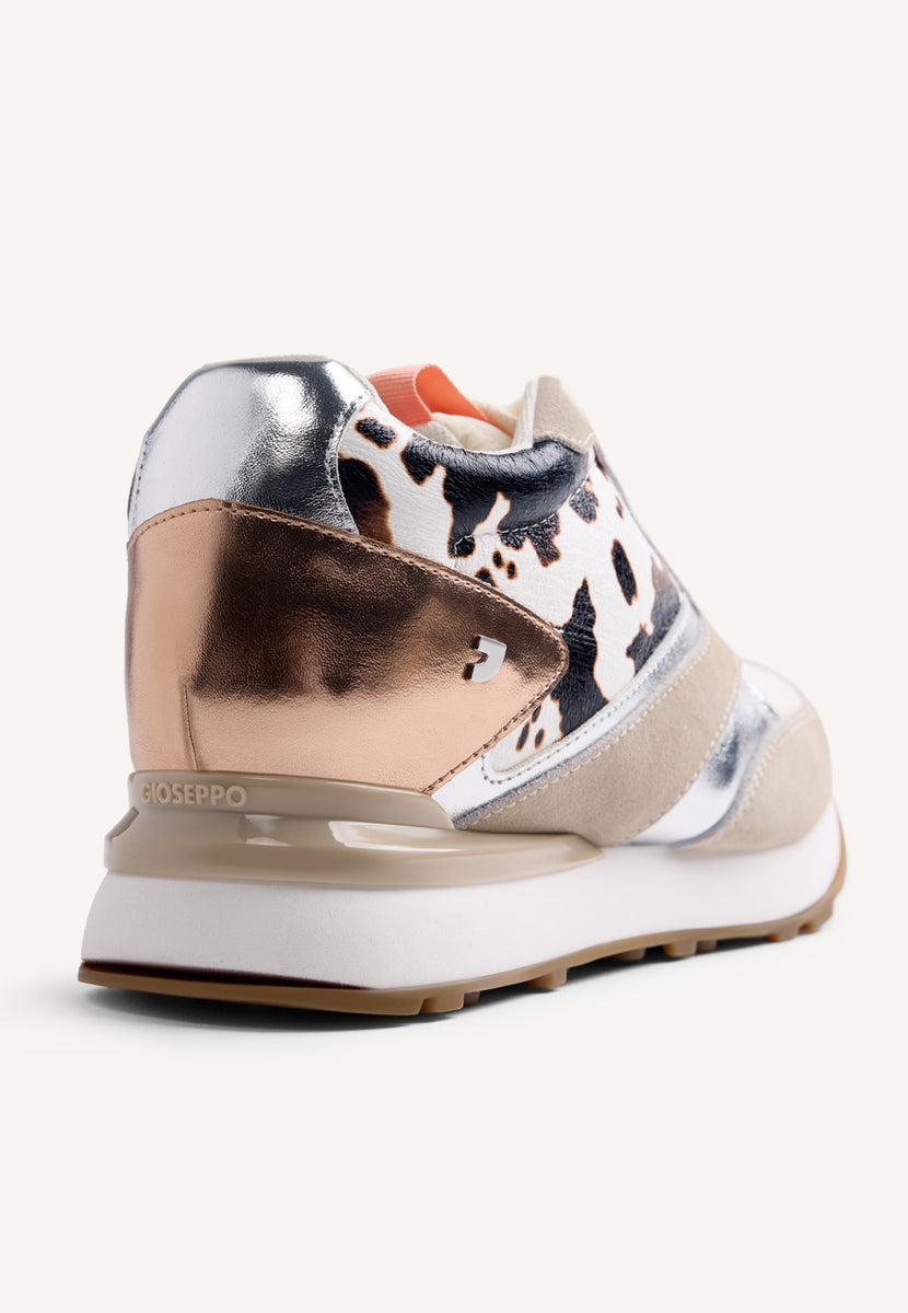 SNEAKERS ZEPPA PELLE STAMPA ANIMALIER TABORA