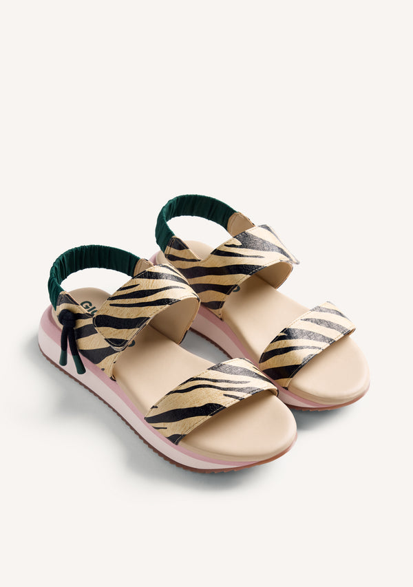 SANDALIAS DEPORTIVAS ESTAMPADO ANIMAL ESLOV