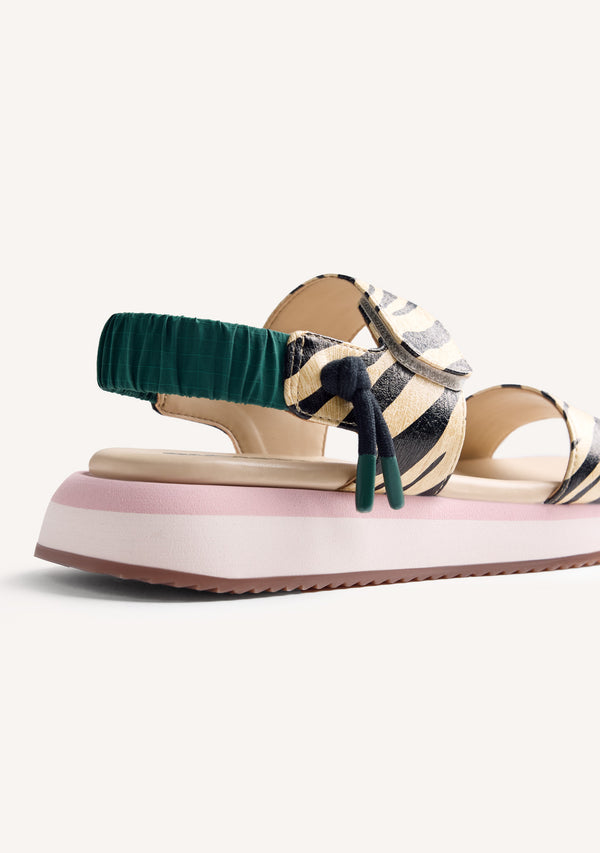 SANDALIAS DEPORTIVAS ESTAMPADO ANIMAL ESLOV