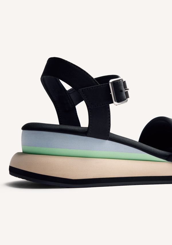 SANDALES COMPENSÉES SPORTIVES ZARIA