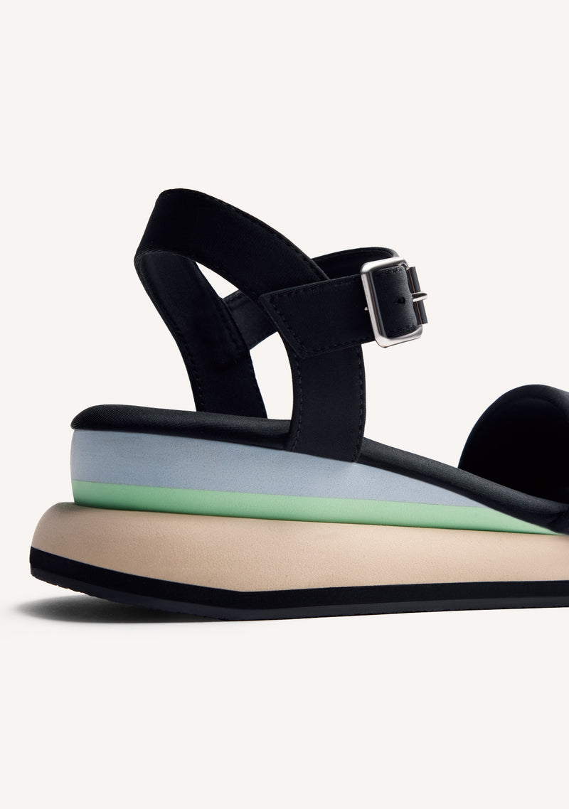 SANDALES COMPENSÉES SPORTIVES ZARIA