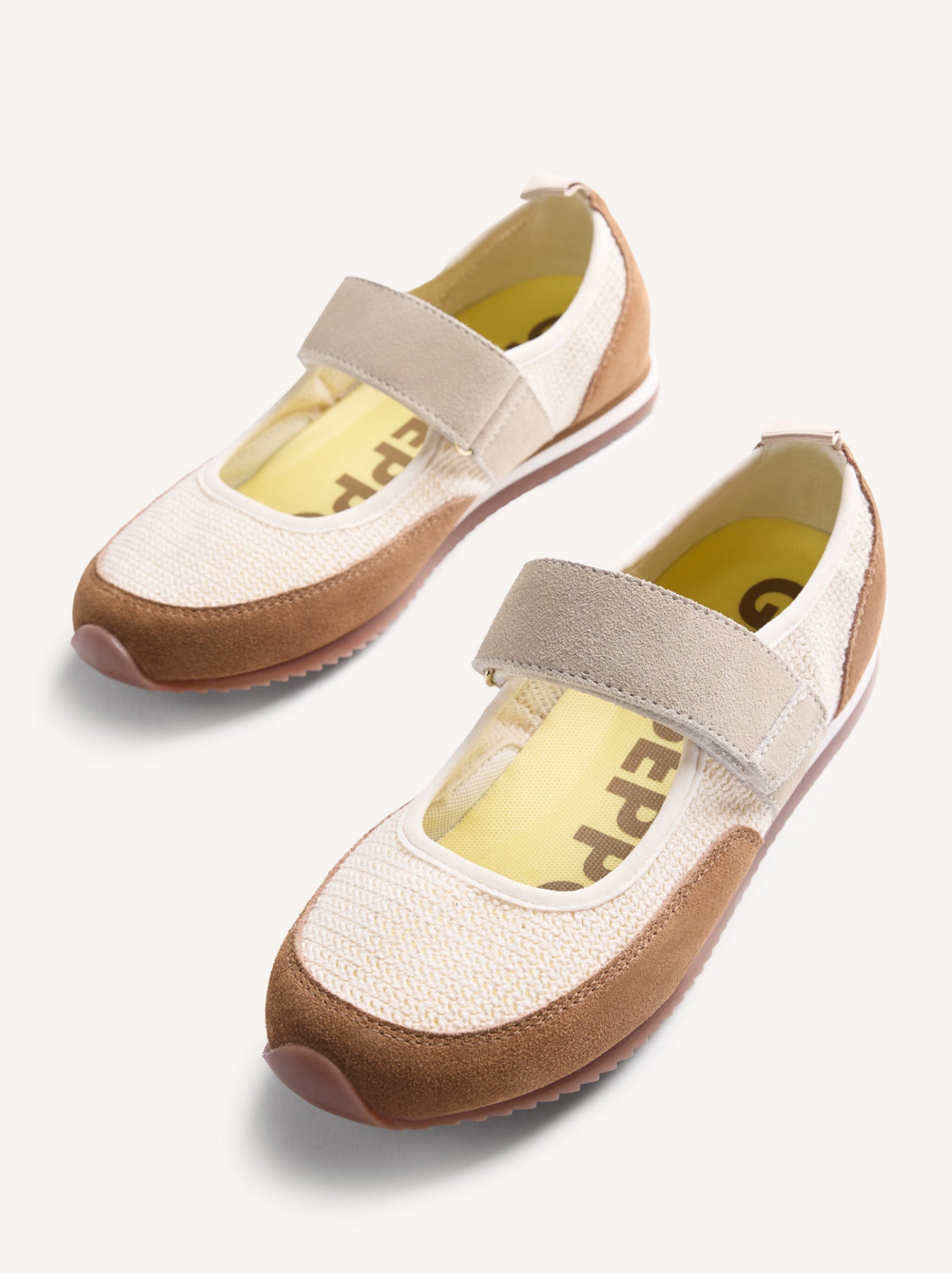 BAILARINAS DEPORTIVAS PIEL Y CROCHET DUNDORI