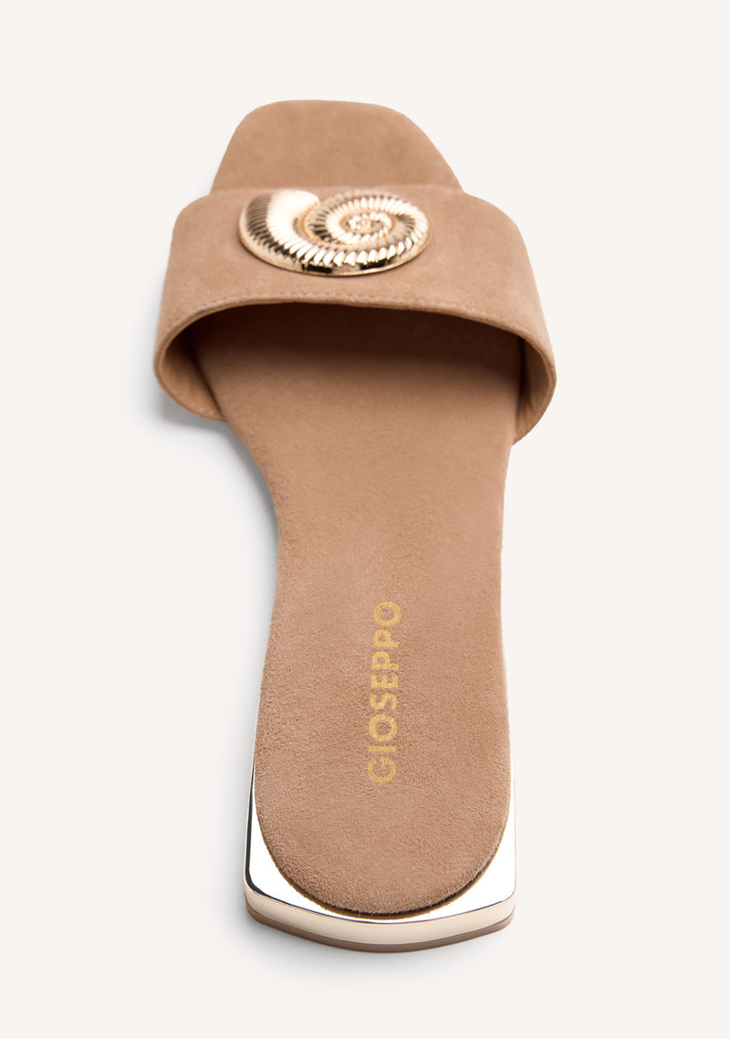 JEWEL LEATHER SANDALS JALPAN