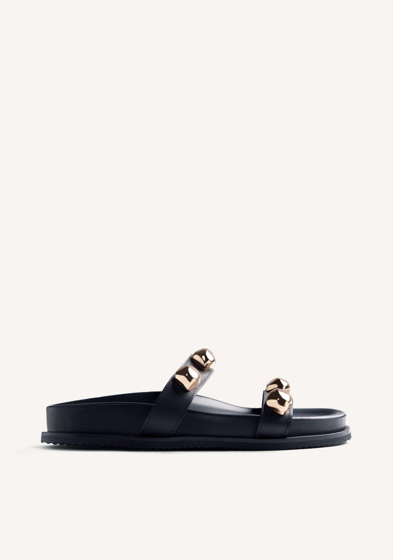 JEWEL LEATHER BIO SANDALS KALOU
