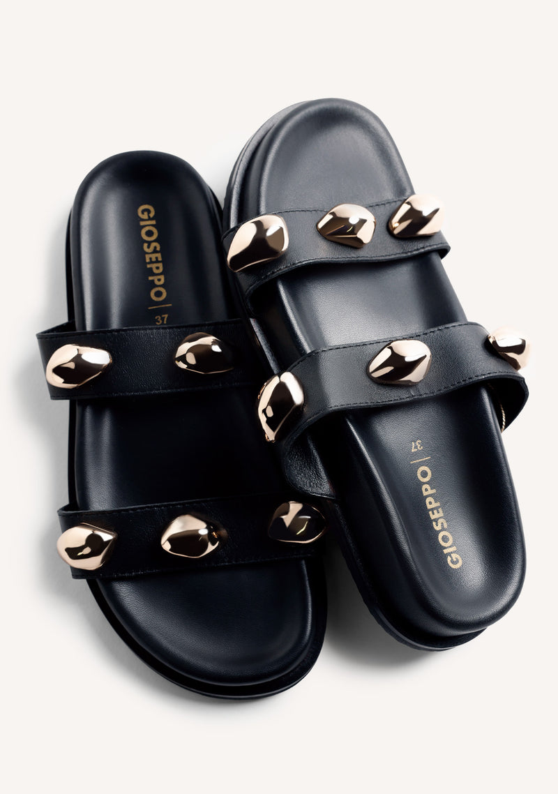 JEWEL LEATHER BIO SANDALS KALOU