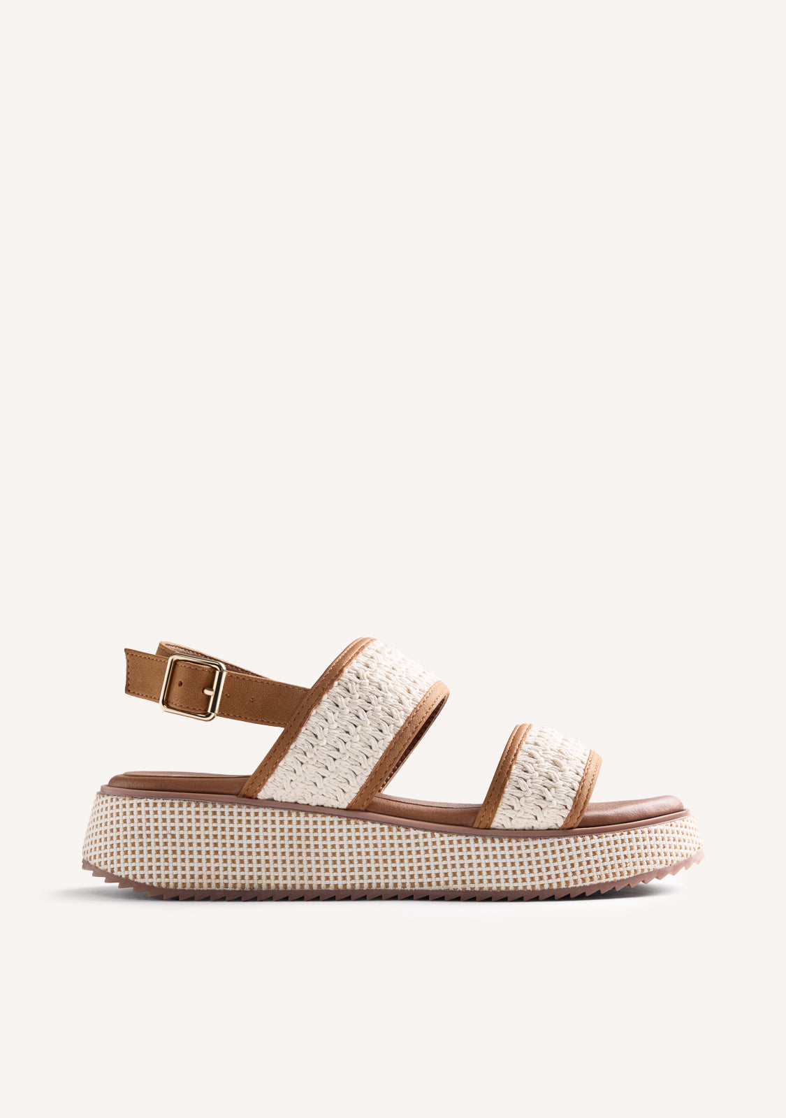 CROCHET WEDGE SANDALS CHEPTAIS