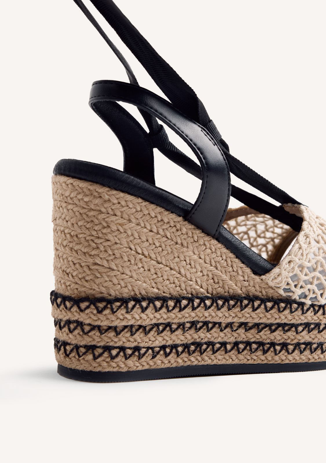 CROCHET WEDGE SANDALS DAGENHAM