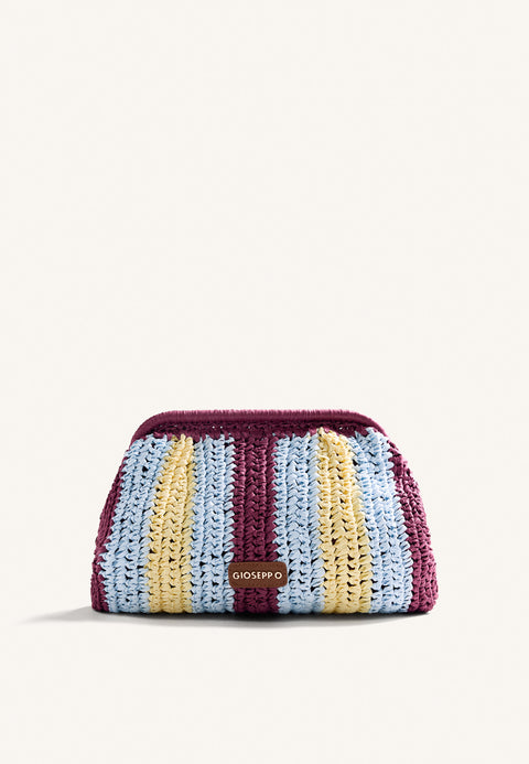 STRIPED BRAIDED HANDBAG MATUNDA