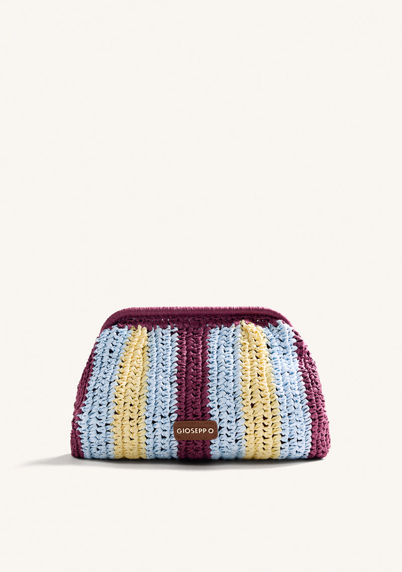 STRIPED BRAIDED HANDBAG MATUNDA