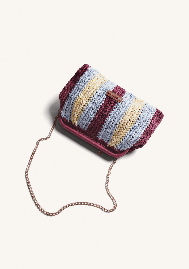 STRIPED BRAIDED HANDBAG MATUNDA