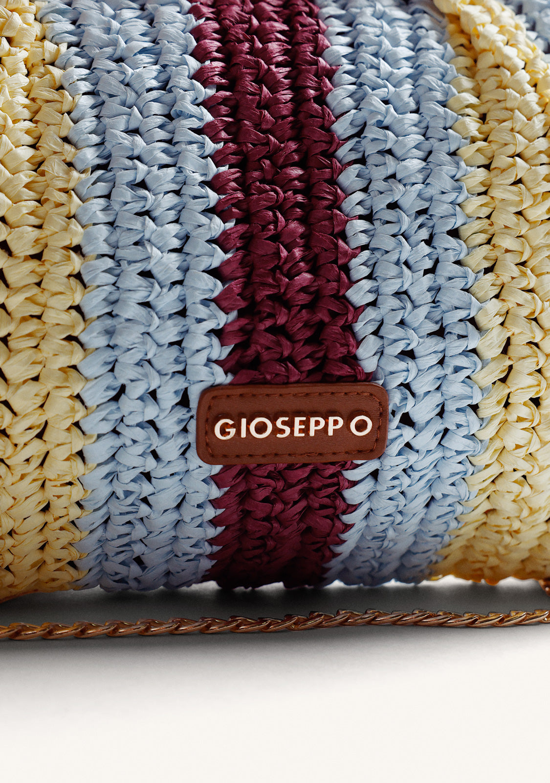 STRIPED BRAIDED HANDBAG MATUNDA