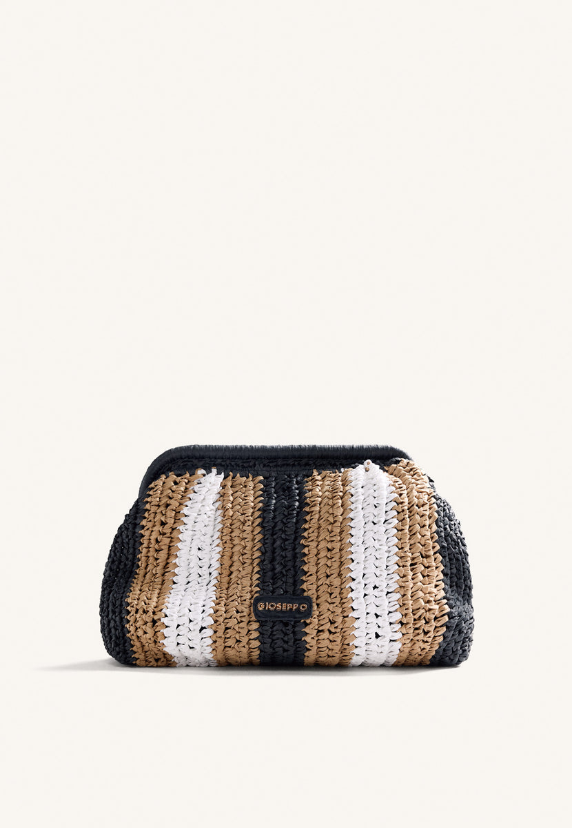 STRIPED BRAIDED HANDBAG MATUNDA