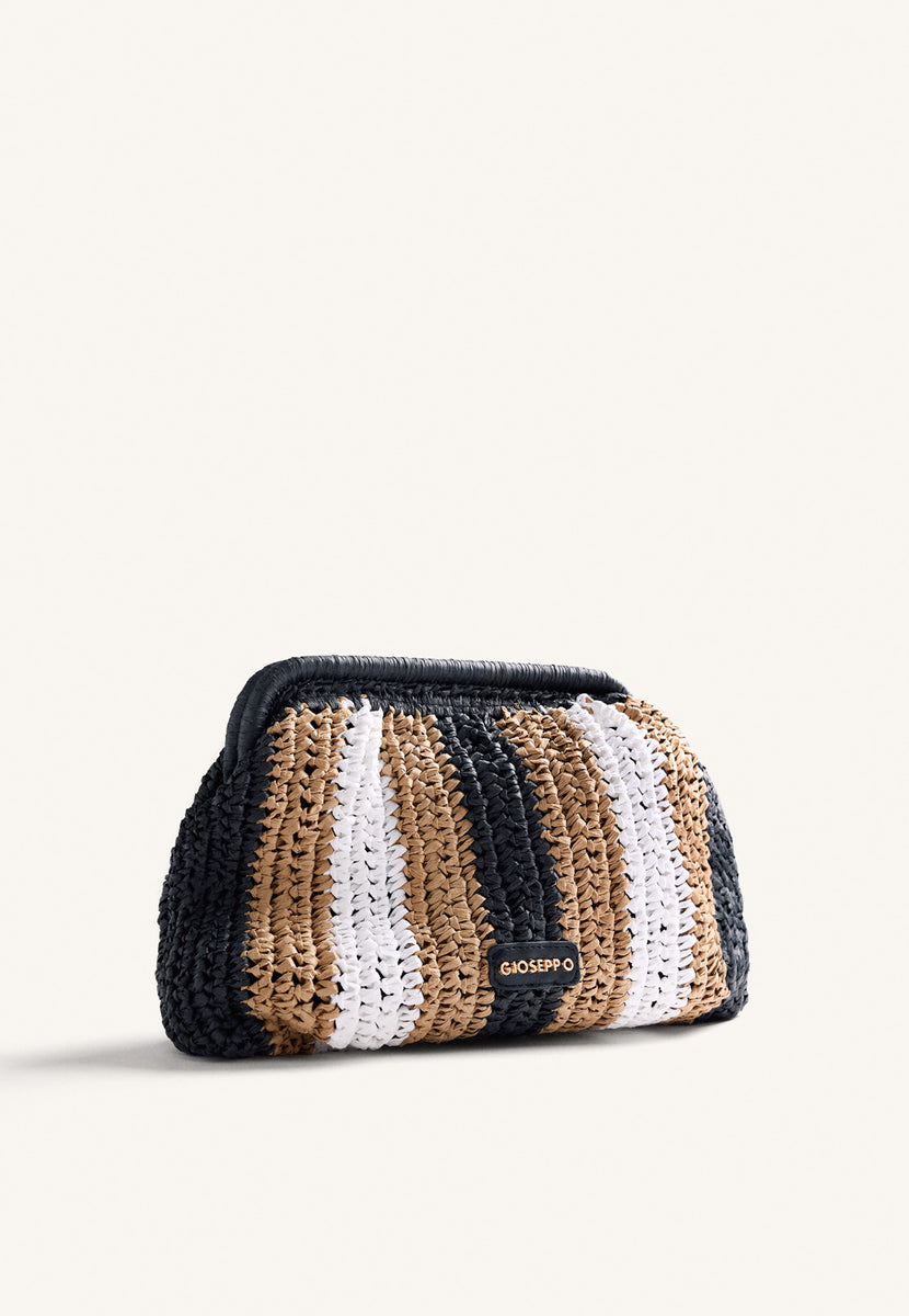 STRIPED BRAIDED HANDBAG MATUNDA