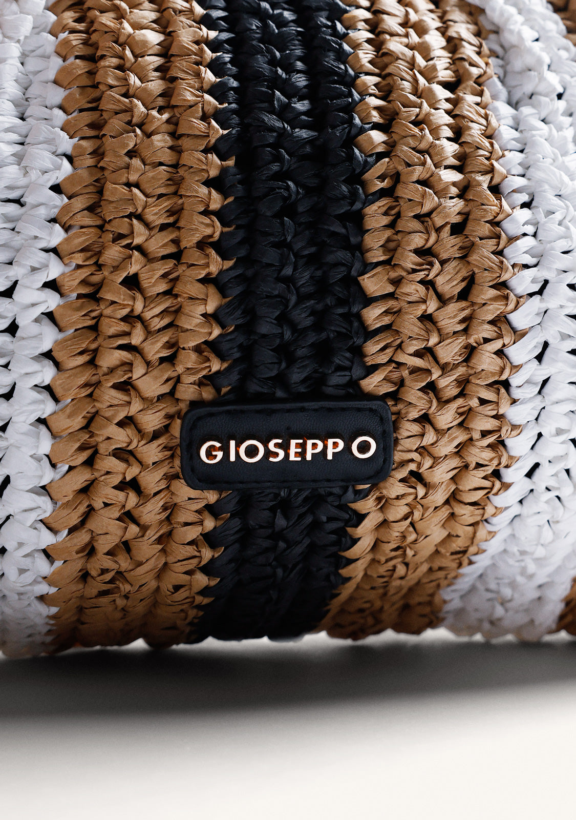 STRIPED BRAIDED HANDBAG MATUNDA