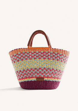 PRINTED STRAW BAG PANGANI