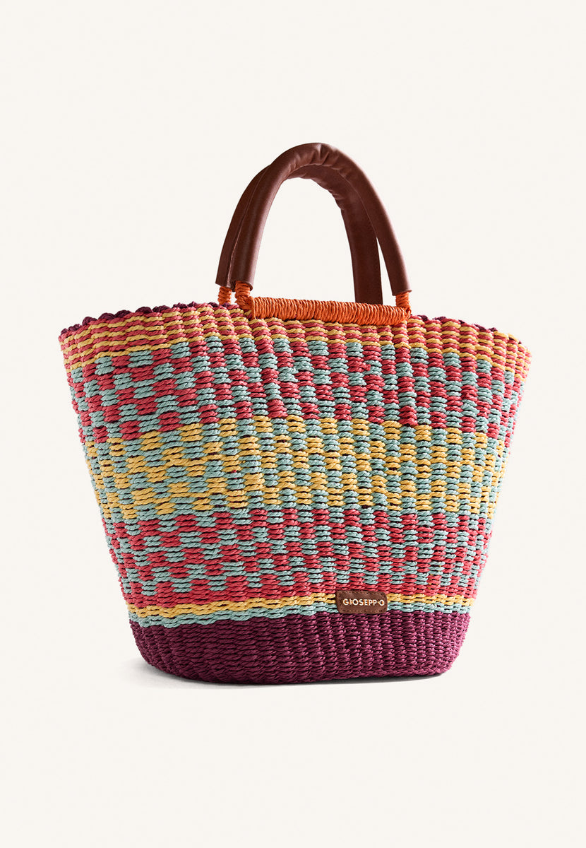 PRINTED STRAW BAG PANGANI