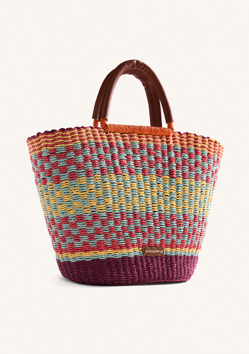 PRINTED STRAW BAG PANGANI