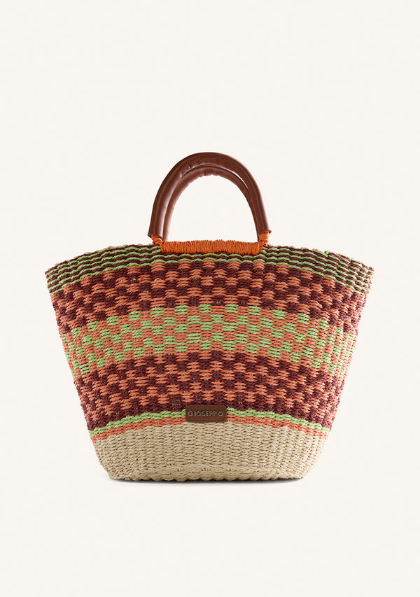 PRINTED STRAW BAG PANGANI