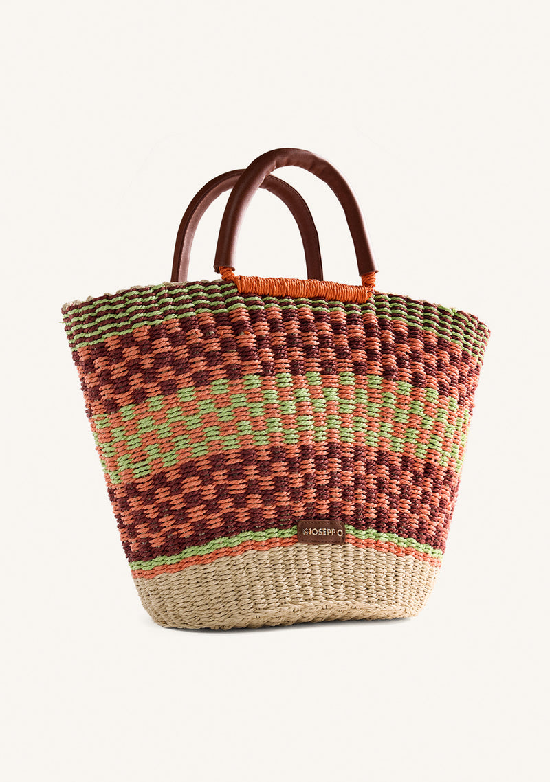 PRINTED STRAW BAG PANGANI