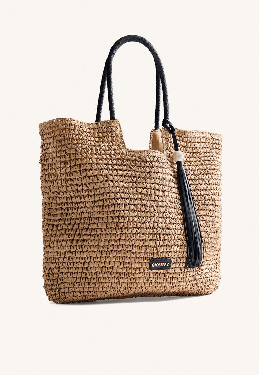 FRINGED STRAW BAG SORSOGON