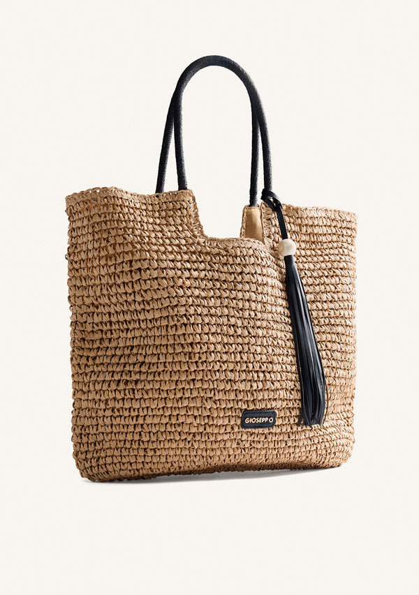 FRINGED STRAW BAG SORSOGON
