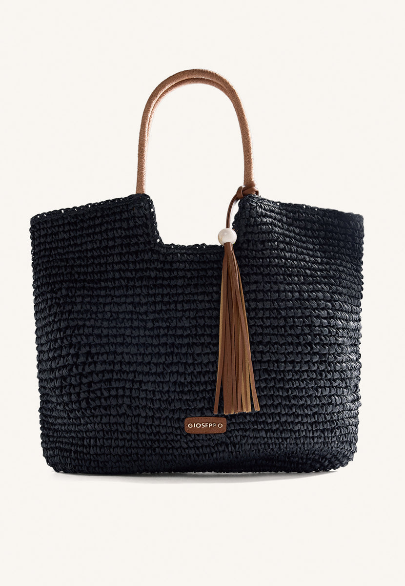 FRINGED STRAW BAG SORSOGON
