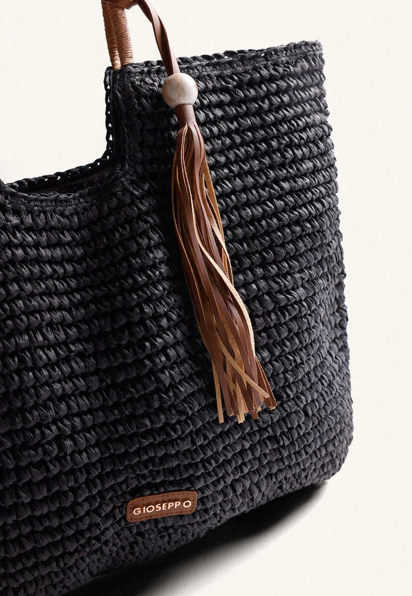 FRINGED STRAW BAG SORSOGON