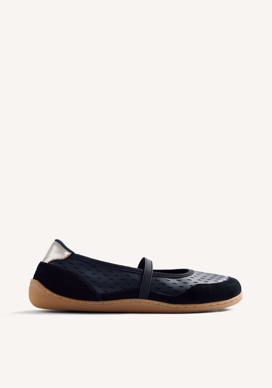 GIOSEPPO BAREFOOT - CUT-OUT LEATHER SPORTY BALLET FLATS MALAVA