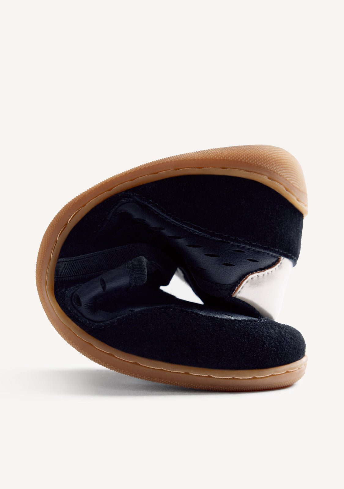 GIOSEPPO BAREFOOT - CUT-OUT LEATHER SPORTY BALLET FLATS MALAVA