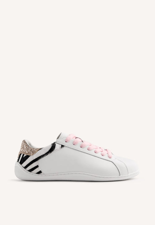 GIOSEPPO BAREFOOT - ANIMAL PRINT LEATHER SNEAKERS ANDEI