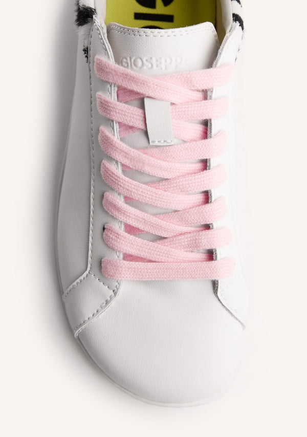 GIOSEPPO BAREFOOT - ANIMAL PRINT LEATHER SNEAKERS ANDEI